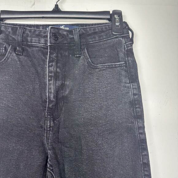 Hollister Women’s Ultra High-Rise Dad Jeans Size 3R W26 L31 Black - Picture 7 of 16